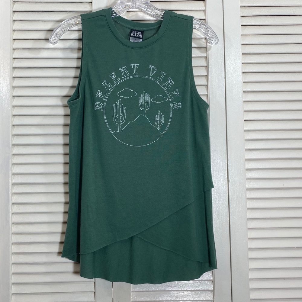 Modern Lux Desert Vibes Wrap Tank Top